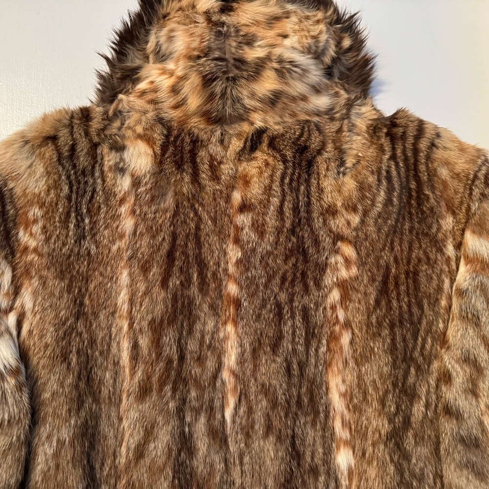 Vintage Lynx / Bobcat Fur Coat